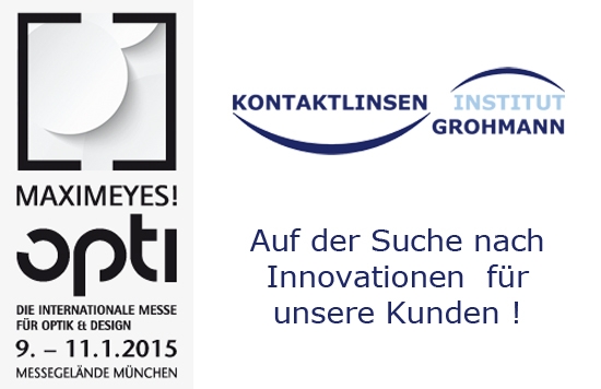 Opti 2015 München Augenptiker Contactlinsen Spezialist Leipzig